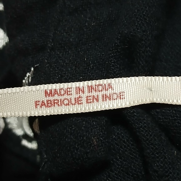 Free People Black Embroidered Gauze Tiered Babydoll Mini Dress Short Sleeve - Picture 8 of 12